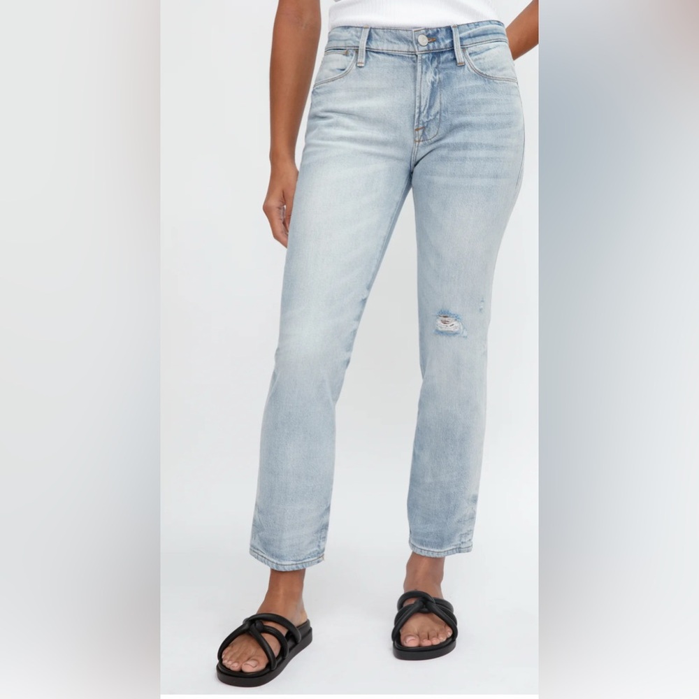 Frame Le High Straight Jean in Winslow sz 28